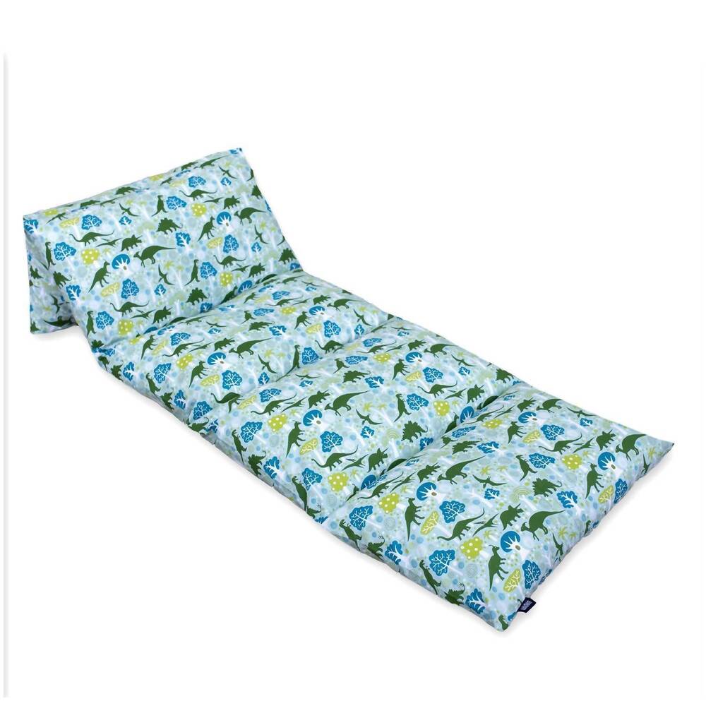 NEW WILDKIN dinomite dinosaurs pillow lounger in blue